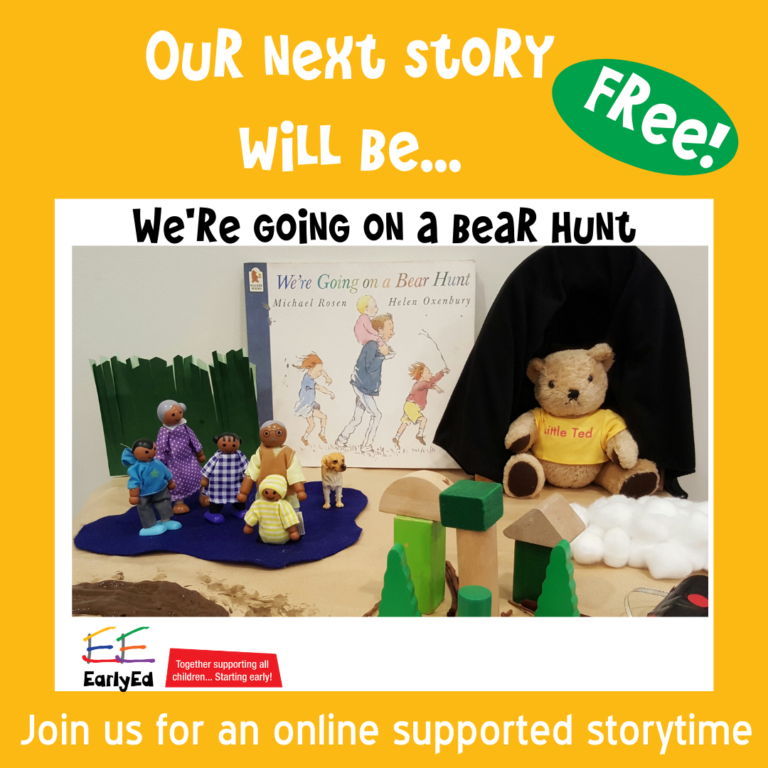 Supported Online Story Time - We're Going on a Bear Hunt - EarlyEd