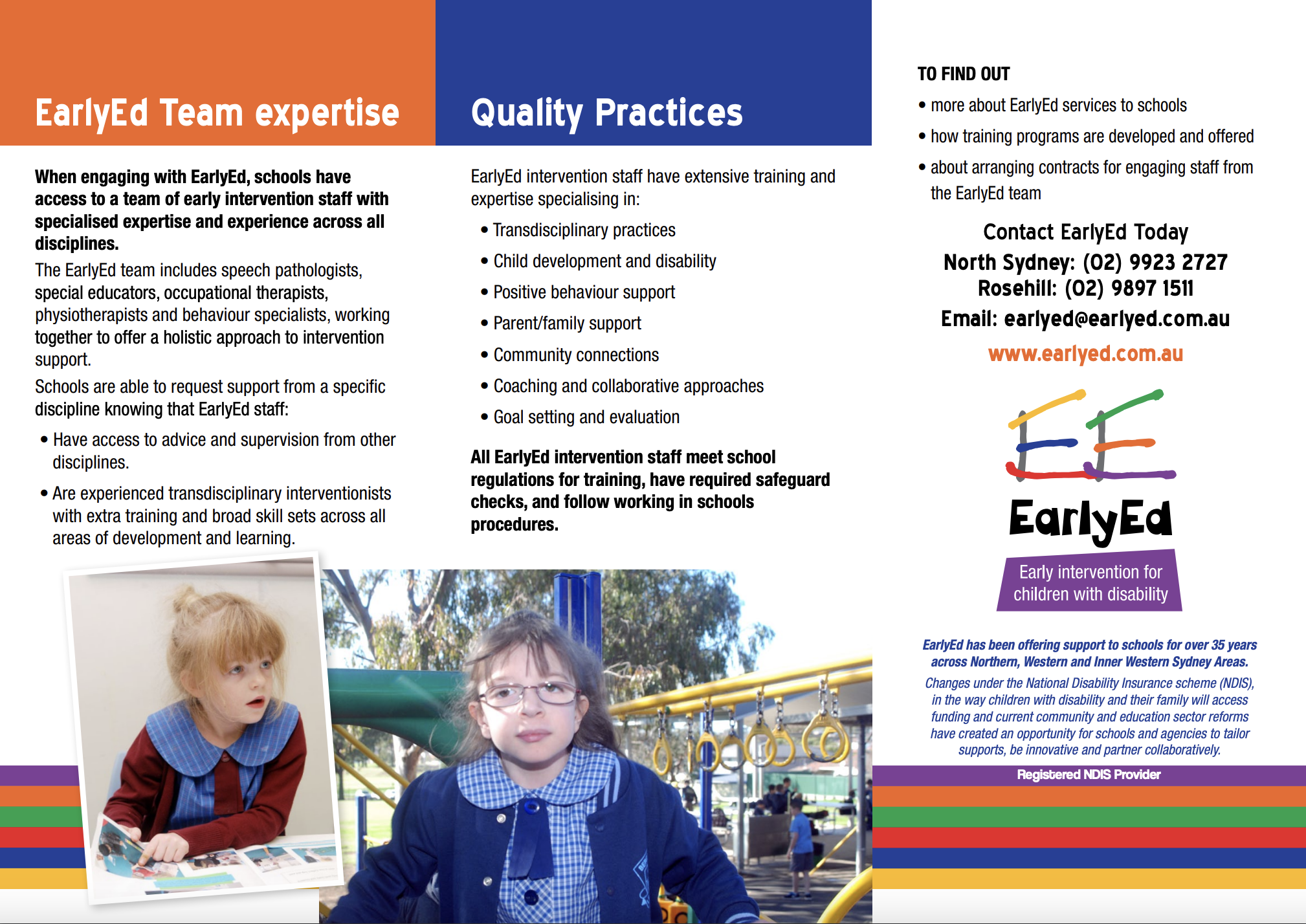Ready to Learn at School - Early Ed