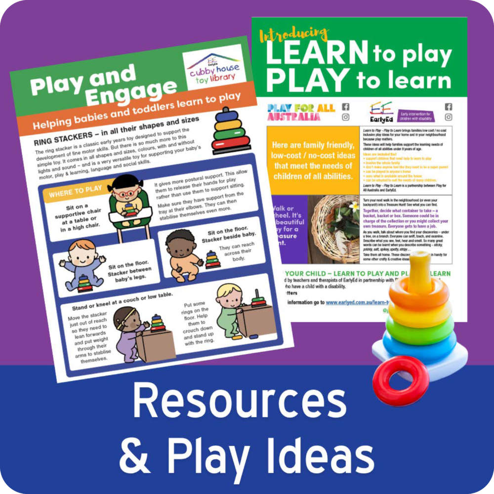 Resources Resources & Play Ideas