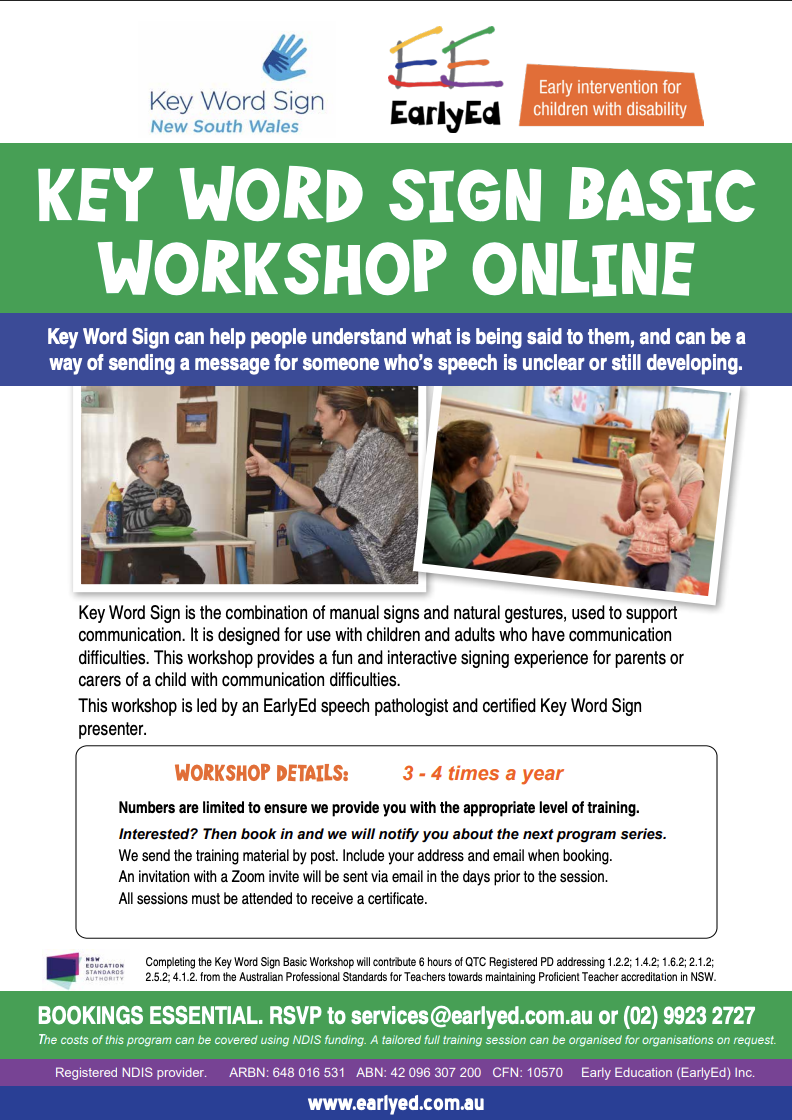 Keyword Sign Program