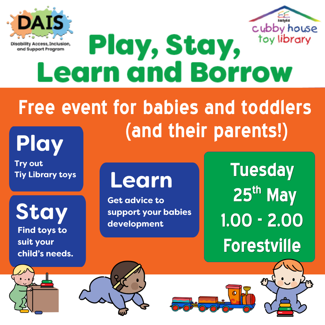 single tile Babies Play Stay Events post